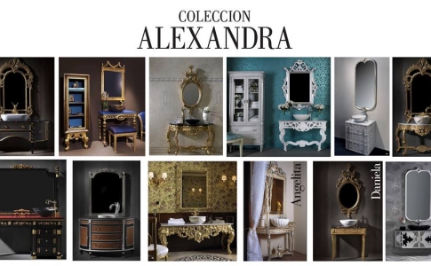 Мебель для ценителей искусства от Испанской фабрики Coleccion Alexandra